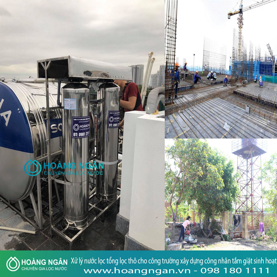 Xử lý nước lọc tổng lọc thô cho công trường xây dựng công nhân tắm giặt sinh hoạt Xử lý nước lọc tổng lọc thô cho công trường xây dựng công nhân tắm giặt sinh hoạt