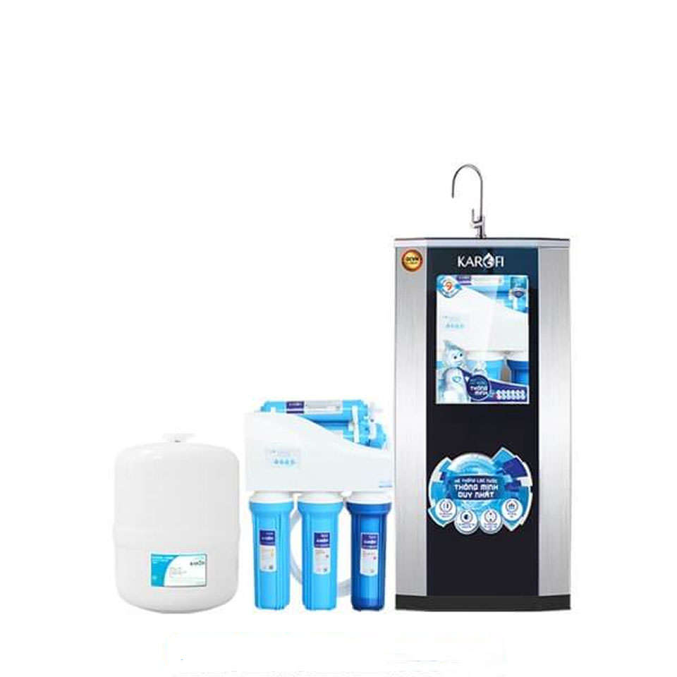 Máy lọc nước Karofi iRO 1.1 - 9 cấp K9I-1 tủ IQ + đèn UV (10 cấp) Máy lọc nước Karofi iRO 1.1 - 9 cấp K9I-1 tủ IQ + đèn UV (10 cấp)