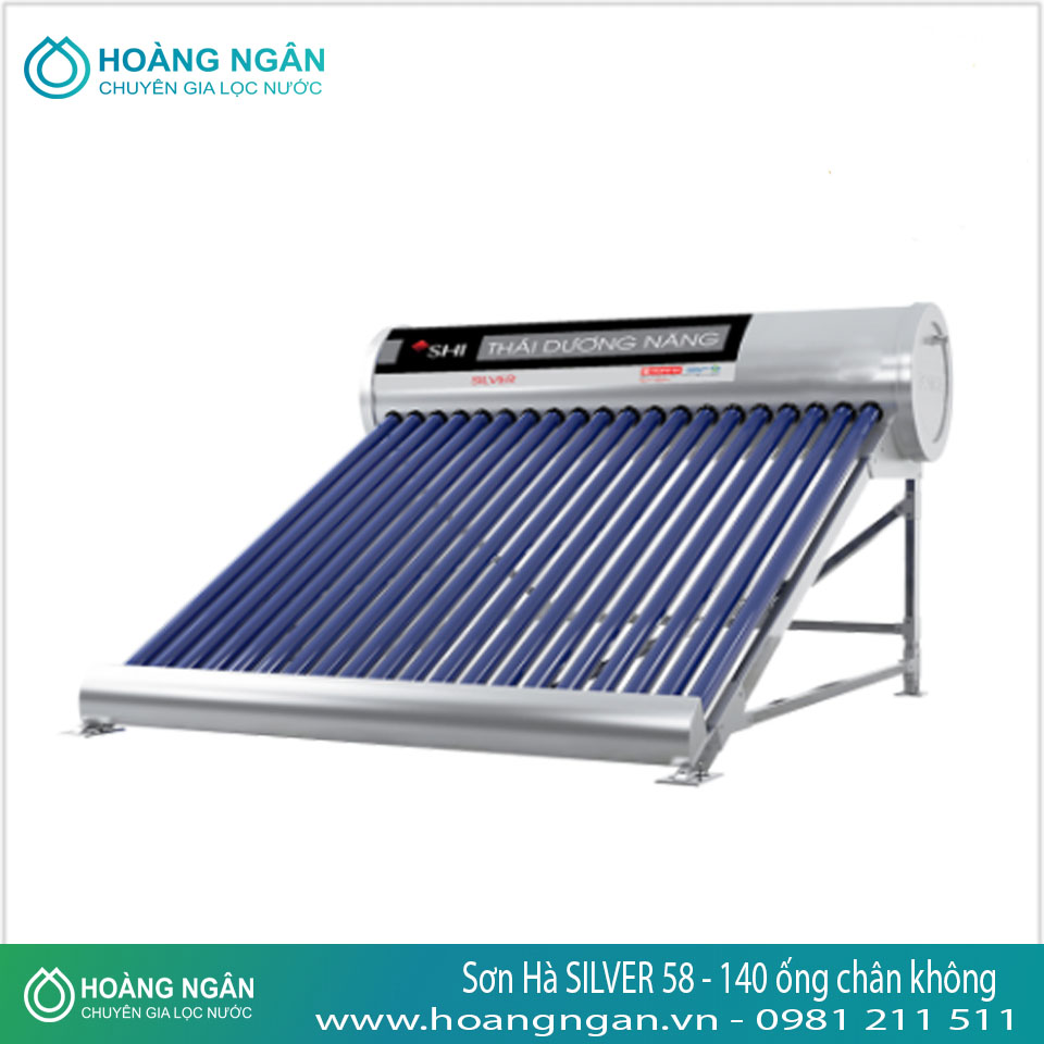 Thái dương năng Sơn Hà SILVER 58 - 140 ống chân không Thái dương năng Sơn Hà SILVER 58 - 140 ống chân không