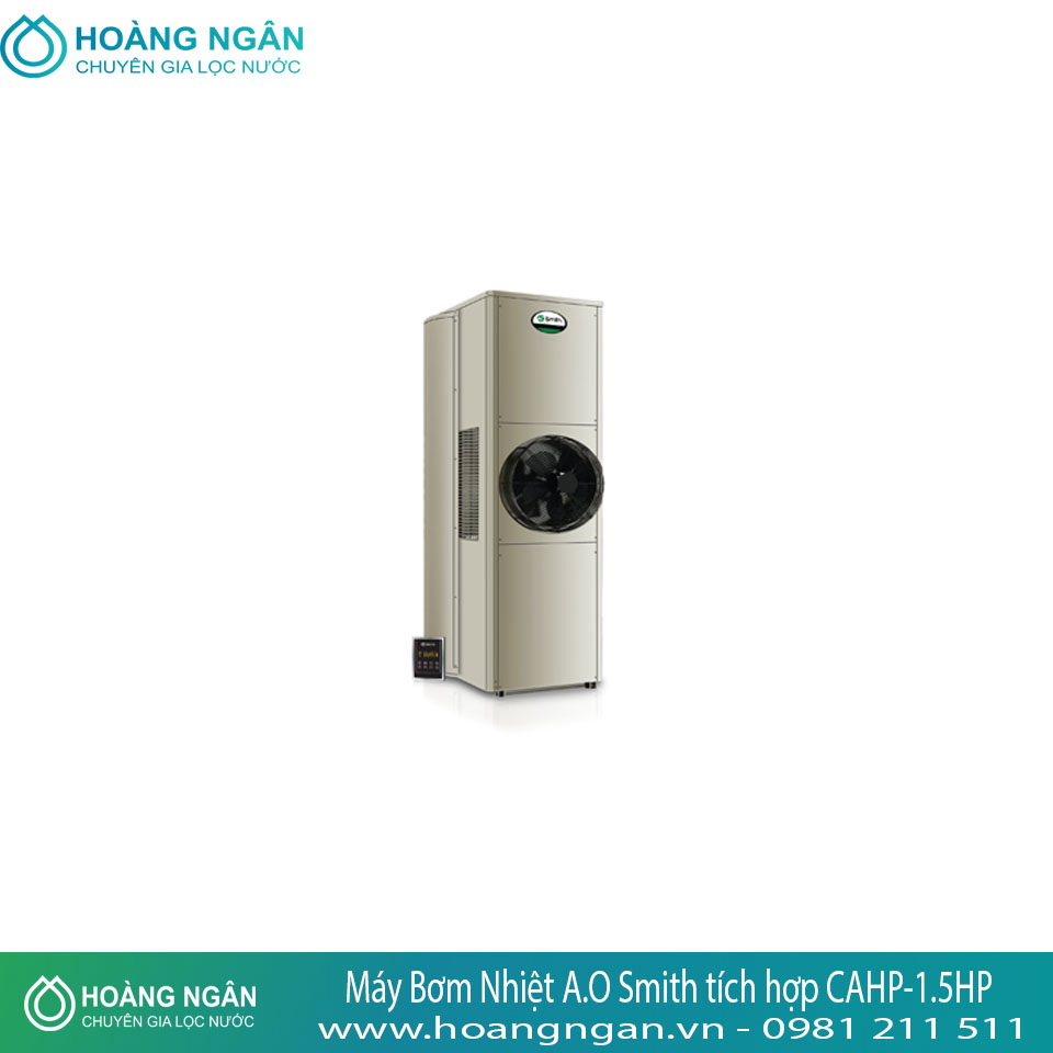 Máy Bơm Nhiệt A.O Smith – Máy bơm nhiệt tích hợp CAHP-1.5HP công suất 300L/h Máy Bơm Nhiệt A.O Smith – Máy bơm nhiệt tích hợp CAHP-1.5HP công suất 300L/h