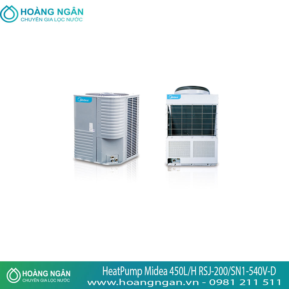 Máy Bơm nhiệt HeatPump Trung Tâm Midea công suất 450L/H RSJ-200/SN1-540V-D Máy Bơm nhiệt HeatPump Trung Tâm Midea công suất 450L/H RSJ-200/SN1-540V-D