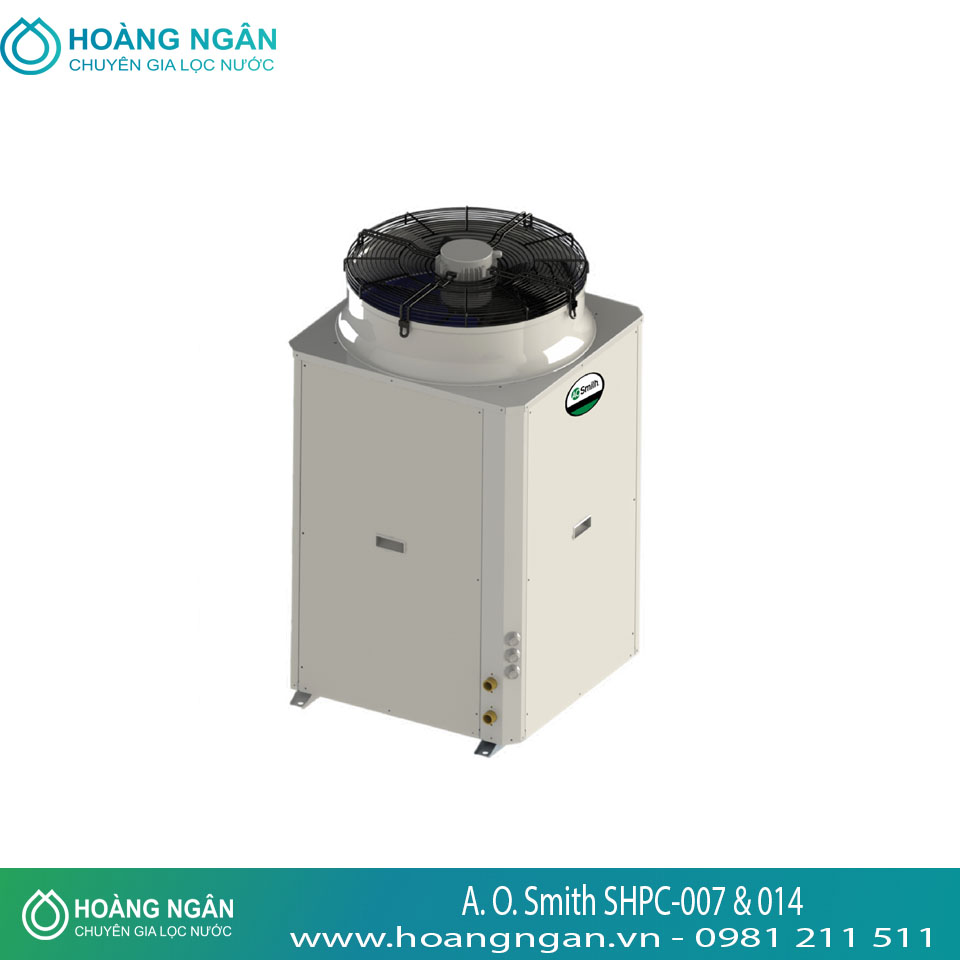 Máy nước nóng bơm nhiệt thương mại A. O. Smith SHPC-007 & 014 Máy nước nóng bơm nhiệt thương mại A. O. Smith SHPC-007 & 014