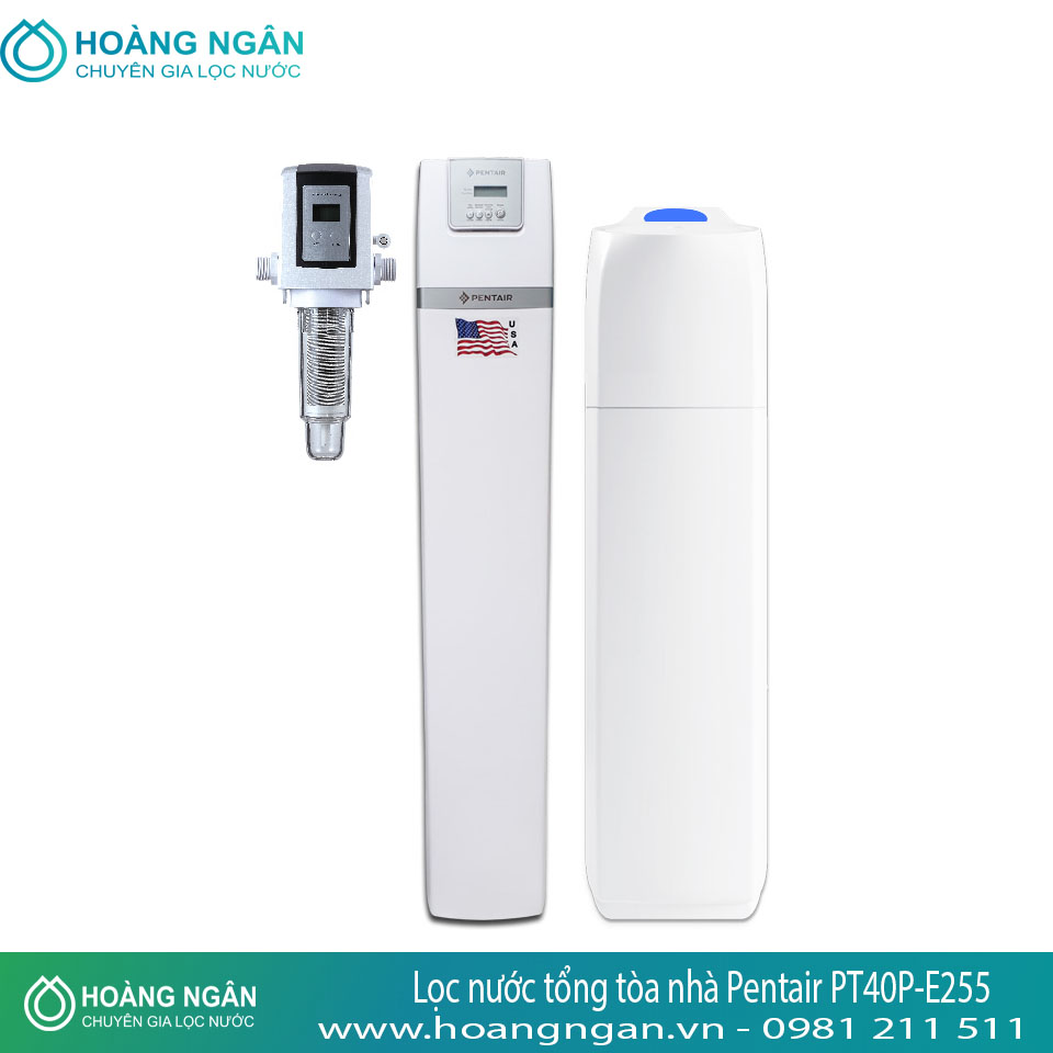 Hệ thống lọc nước tổng tòa nhà Pentair PT40P-E255 Hệ thống lọc nước tổng tòa nhà Pentair PT40P-E255