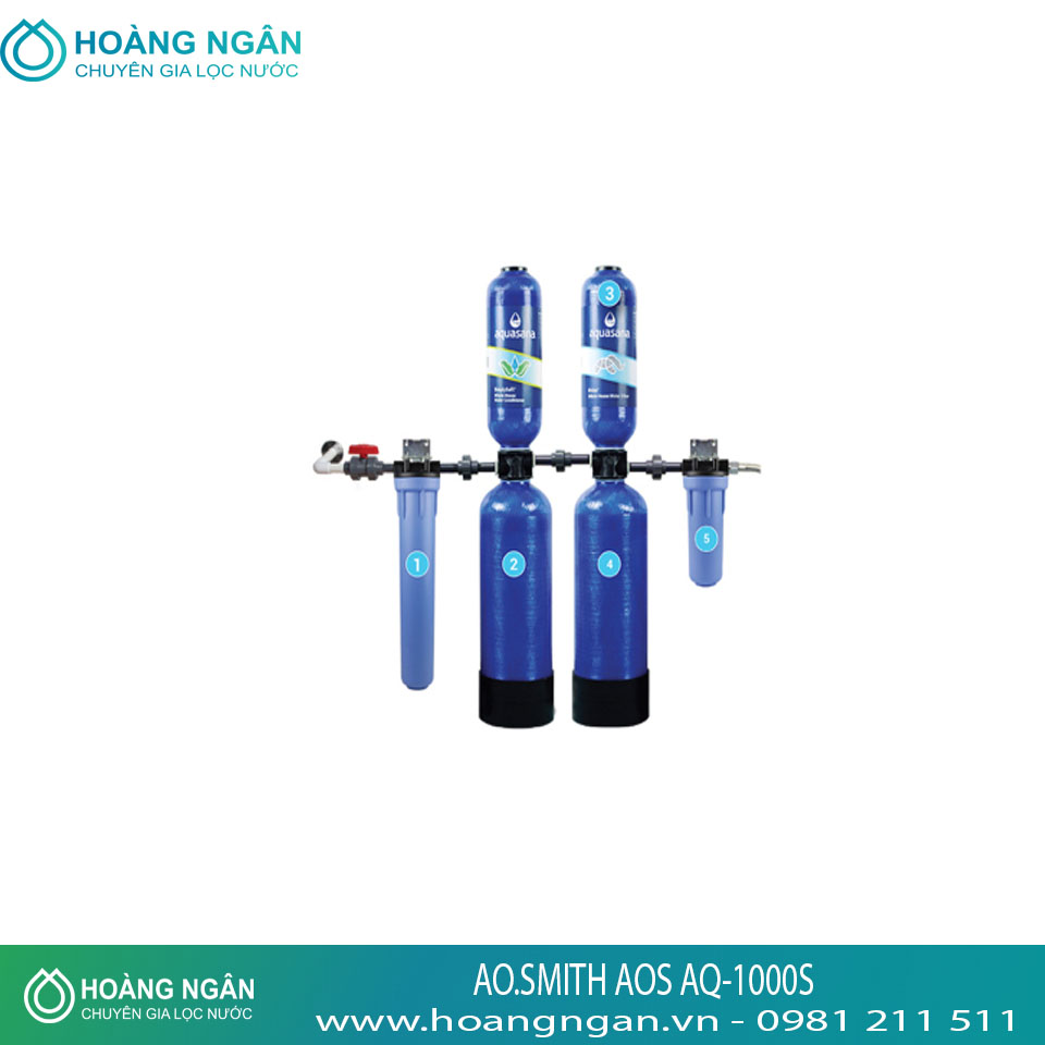 Bộ lọc đầu nguồn AOSmith AOS AQ-1000S Bộ lọc đầu nguồn AOSmith AOS AQ-1000S