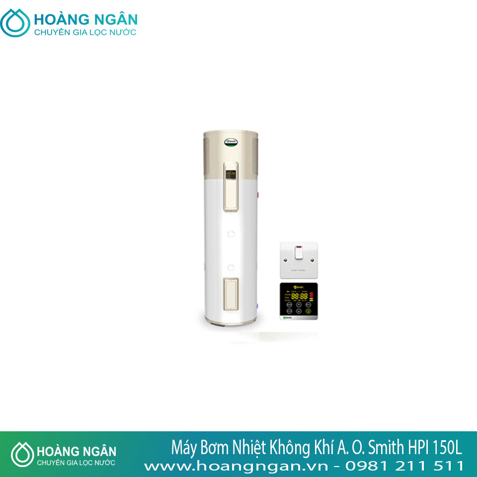 Máy Nước Nóng Bơm Nhiệt Không Khí A. O. Smith HPI 150L Máy Nước Nóng Bơm Nhiệt Không Khí A. O. Smith HPI 150L