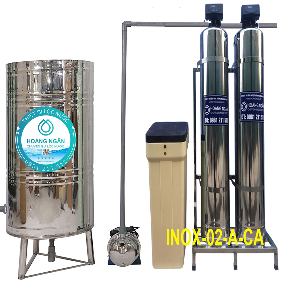 Thiết bị lọc nước giếng khoan GK-Inox-02-A-CA