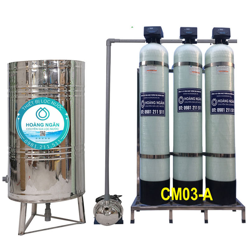 Thiết bị lọc nước tổng toàn nhà INOX-03-CA Thiết bị lọc nước tổng toàn nhà INOX-03-CA