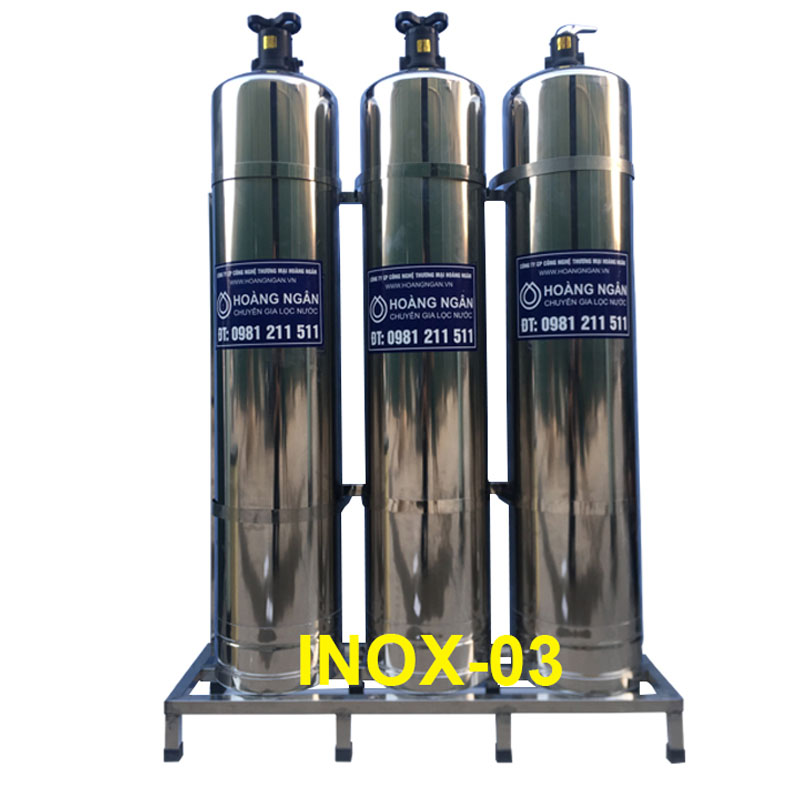 Thiết bị lọc nước tổng toàn nhà INOX-03 Thiết bị lọc nước tổng toàn nhà INOX-03