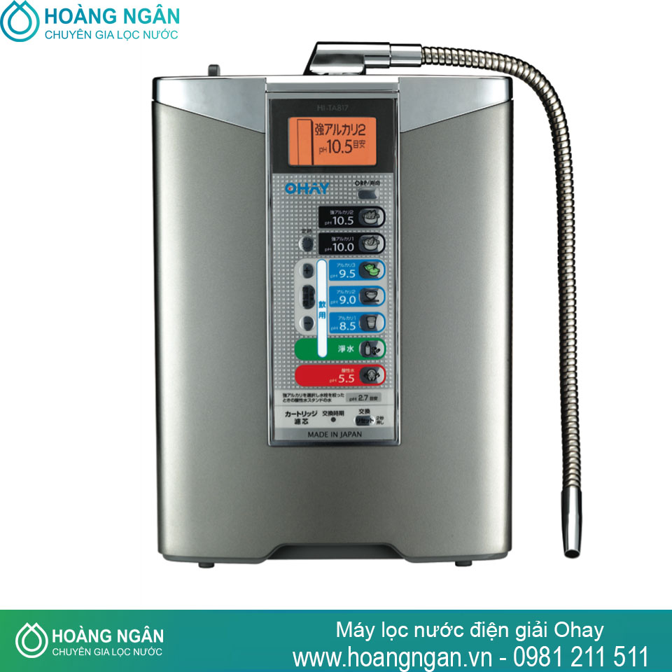 Báo giá máy lọc nước điện giải ion kiềm Ohay giá chính hãng