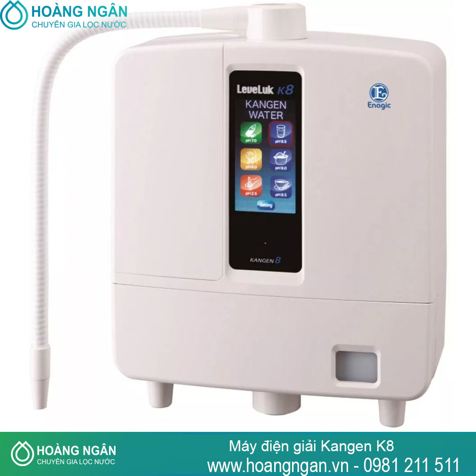 Máy lọc nước điện giải ion kiềm Kangen K8 chính hãng giá rẻ nhất Máy lọc nước điện giải ion kiềm Kangen K8 chính hãng giá rẻ nhất