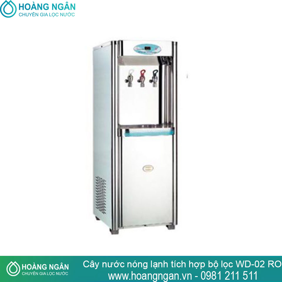 Cây nước nóng lạnh tích hợp bộ lọc WD-02 RO Cây nước nóng lạnh tích hợp bộ lọc WD-02 RO