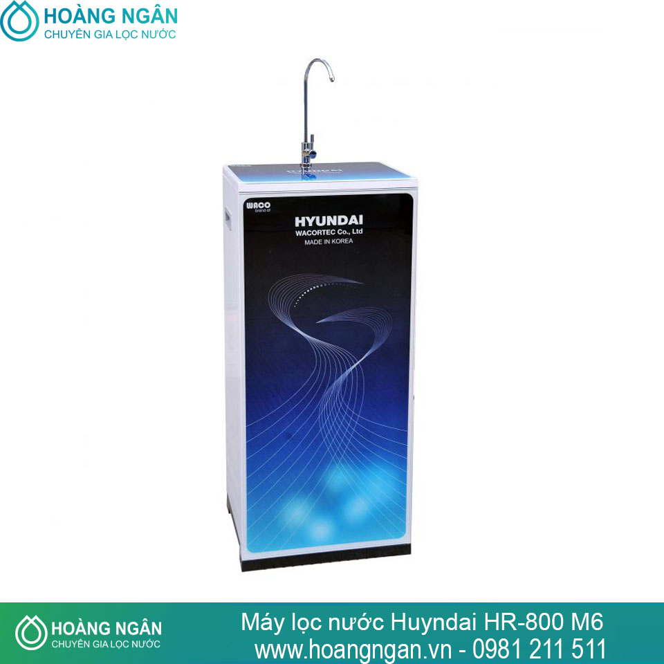 Máy lọc nước Waco HR-600 M6 ( 6 cấp ) tủ kính cao cấp Máy lọc nước Waco HR-600 M6 ( 6 cấp ) tủ kính cao cấp