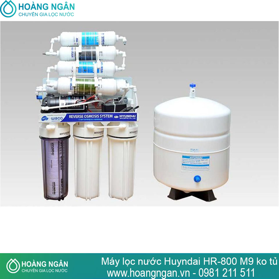 Máy lọc nước Ro WACO HR-800 M9 ( 9 cấp ) không tủ Máy lọc nước Ro WACO HR-800 M9 ( 9 cấp ) không tủ