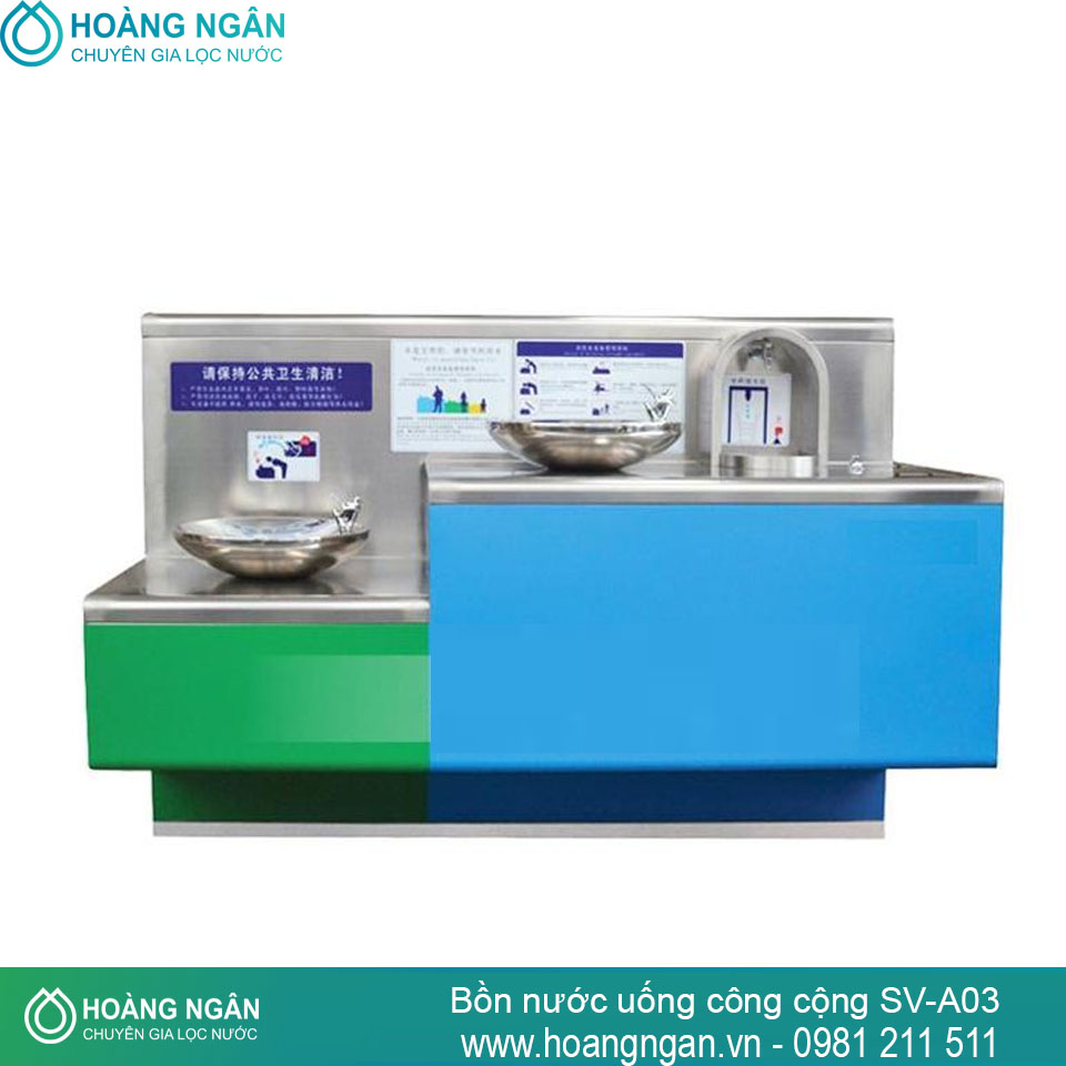Bồn nước uống công cộng SV-A03 Bồn nước uống công cộng SV-A03
