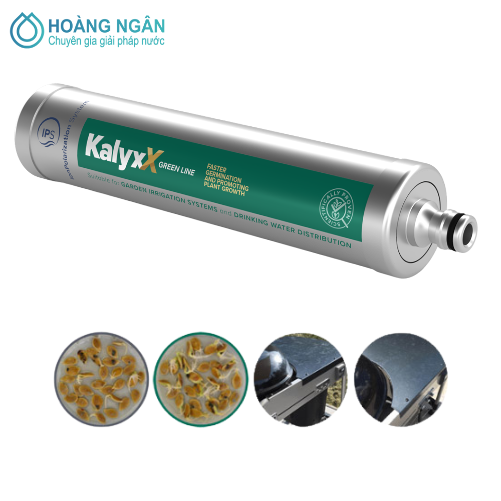 Thiết bị chống cáu cặn làm mềm bằng điện cực Phân cực IPS KalyxX GreenLine Thiết bị chống cáu cặn làm mềm bằng điện cực Phân cực IPS KalyxX GreenLine