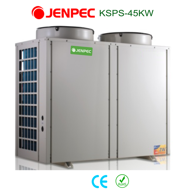 Máy bơm nhiệt Heatpump công nhiệp chung cư mini cho thuê JENPEC KSPS-45KW Máy bơm nhiệt Heatpump công nhiệp chung cư mini cho thuê JENPEC KSPS-45KW