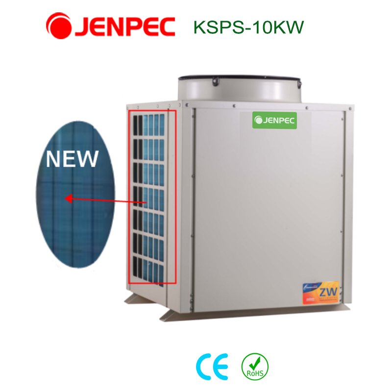 Máy bơm nhiệt Heatpump công nhiệp khách sạn toà nhà JENPEC KSPS-10KW Máy bơm nhiệt Heatpump công nhiệp khách sạn toà nhà JENPEC KSPS-10KW