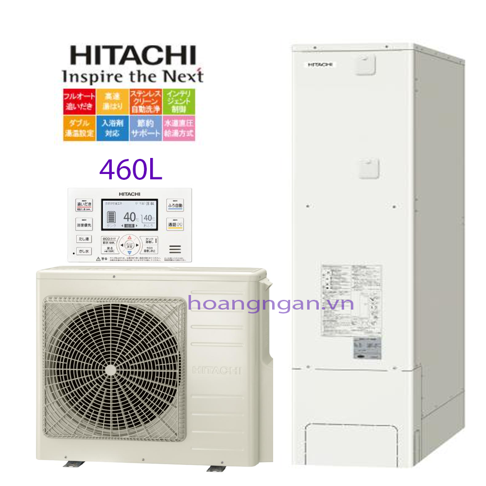 Heatpump Hitachi BHP-FS46WH 460L Slim dạng mỏng cho không gian hẹp Heatpump Hitachi BHP-FS46WH 460L Slim dạng mỏng cho không gian hẹp
