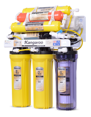 Máy lọc nước Kangaroo 7 lõi KG107 không vỏ tủ Máy lọc nước Kangaroo 7 lõi KG107 không vỏ tủ
