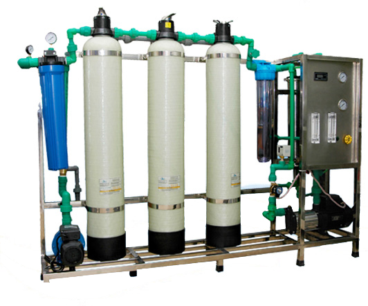 Dây chuyền lọc nước tinh khiết RO 125 lít/h  Dây chuyền lọc nước tinh khiết RO 125 lít/h