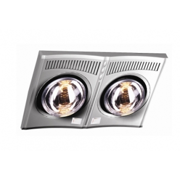 Đèn sưởi nhà tắm Hans ( 2 bóng ) Đèn sưởi nhà tắm Hans ( 2 bóng )