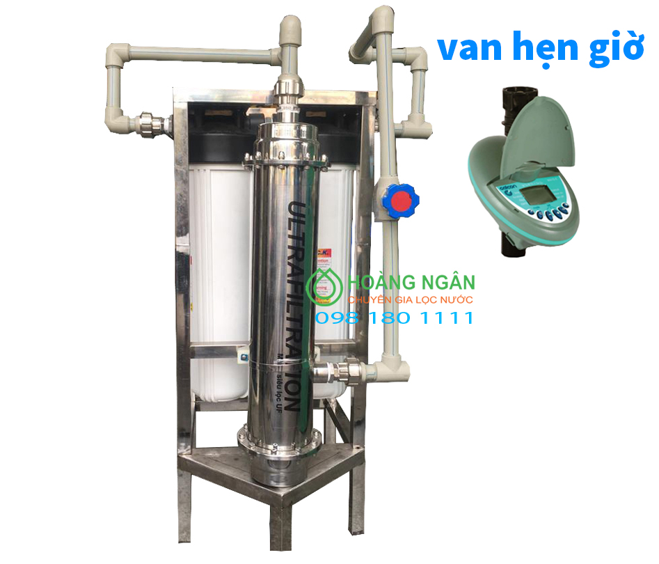 Hệ thống lọc tổng UF 1,5m3/giờ van tư động dùng cho gia đình, chung cư nhà hàng	 Hệ thống lọc tổng UF 1,5m3/giờ van tư động dùng cho gia đình, chung cư nhà hàng
