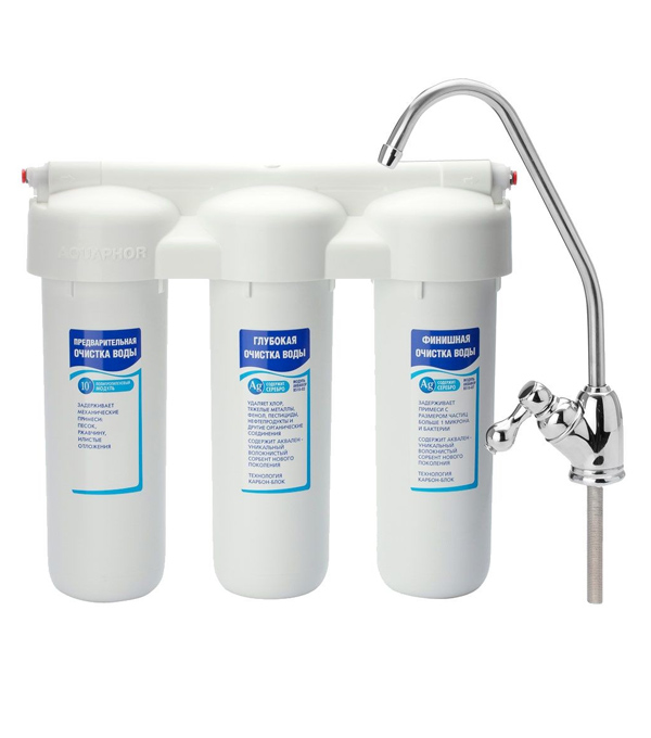 Máy lọc nước Aquaphor TRIO Fe lọc nước nhiễm Sắt