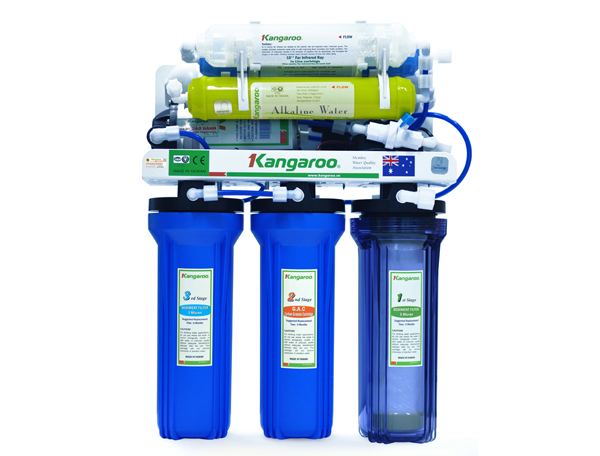 Máy lọc nước Kangaroo 7 lõi KG104 không vỏ tủ