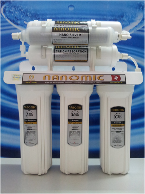 Máy lọc nước Nanomic  6 lõi