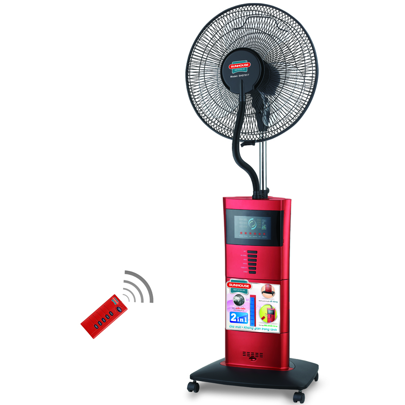 Quạt phun sương cao cấp Sunhouse SHD7817 Quạt phun sương cao cấp Sunhouse SHD7817