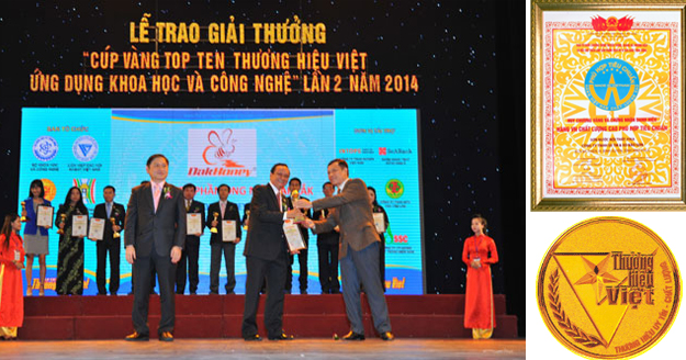 đạt giải về ứng dụng khoa học