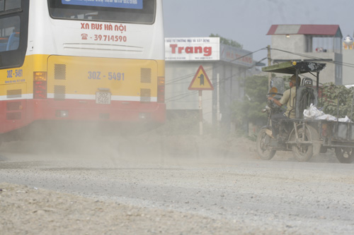 Tình trạng ô nhiễm không khí ở Hà Nội