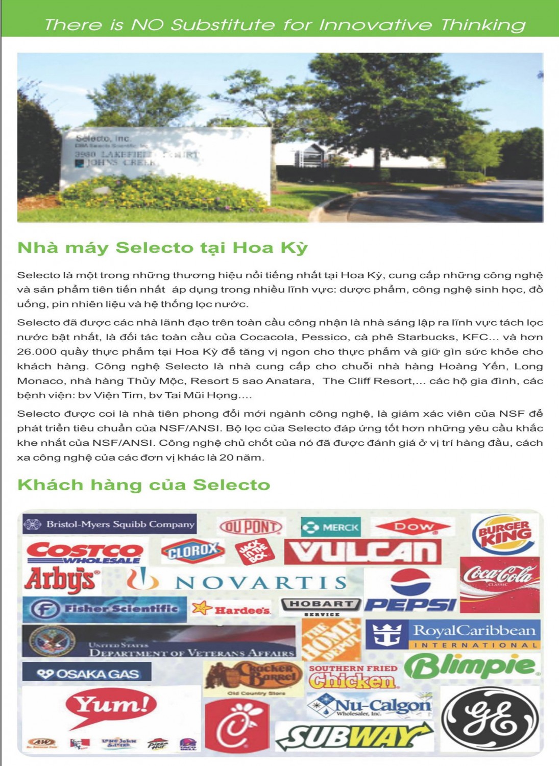 Selecto hoa kỳ