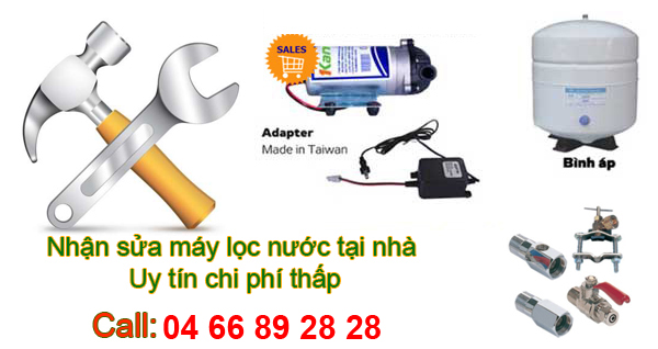 Thay lõi lọc nước và sửa chửa máy lọc nước