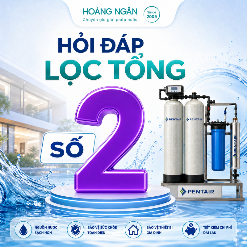 Số 2: 20 Câu Hỏi So Sánh Lọc Tổng Với Các Giải Pháp Lọc Nước Khác