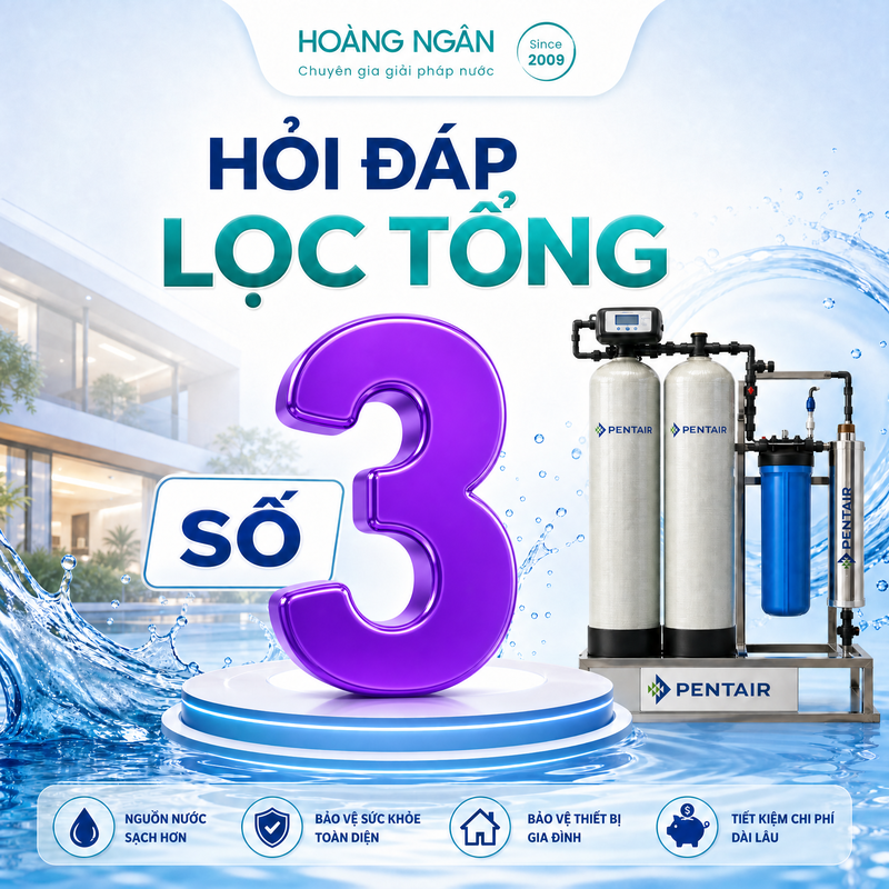 Số 3: 20 Câu Hỏi Về Chi Phí, Lắp Đặt Và Bảo Trì Hệ Thống Lọc Tổng