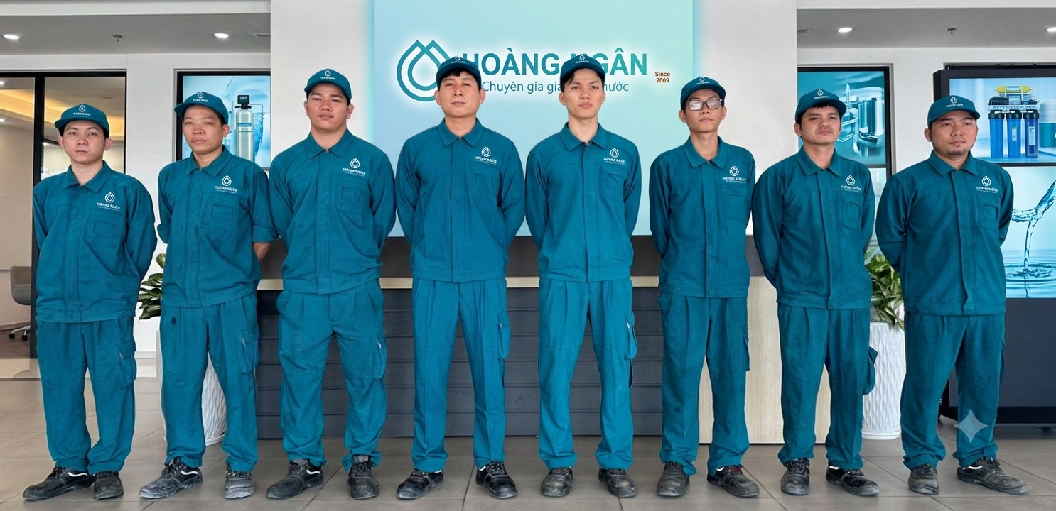 đội ngũ kỹ thuật công ty hoàng ngân