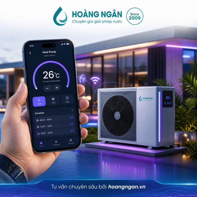 heatpump thông minh IOT