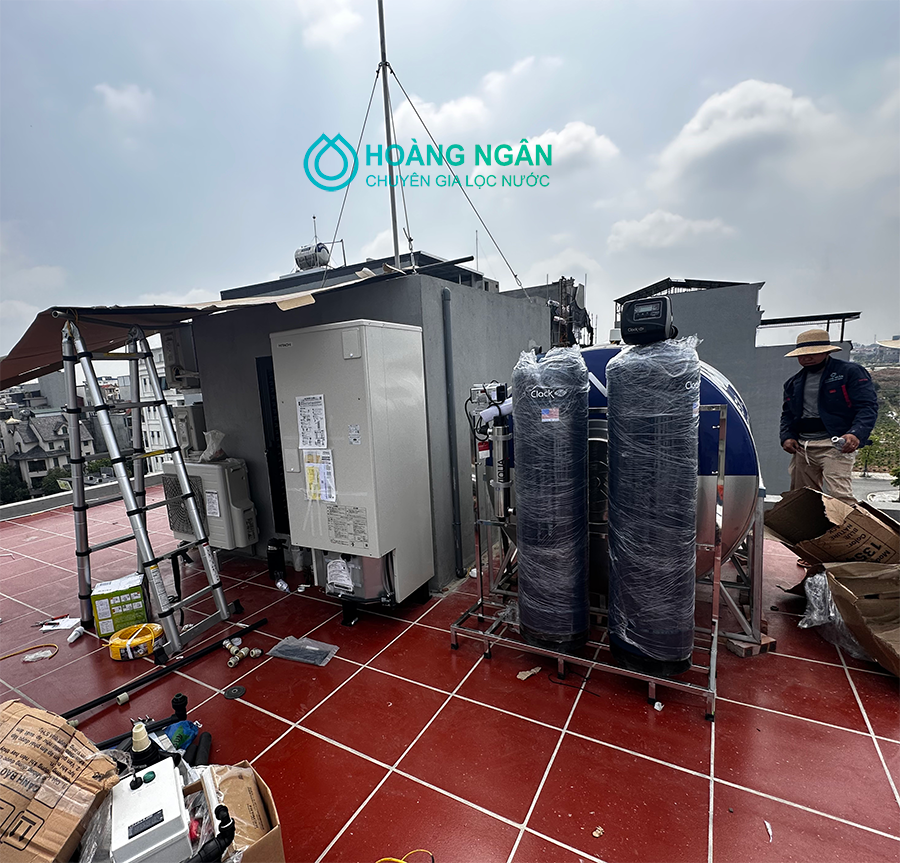 dư án lọc tổng heatpump tại hải phòng