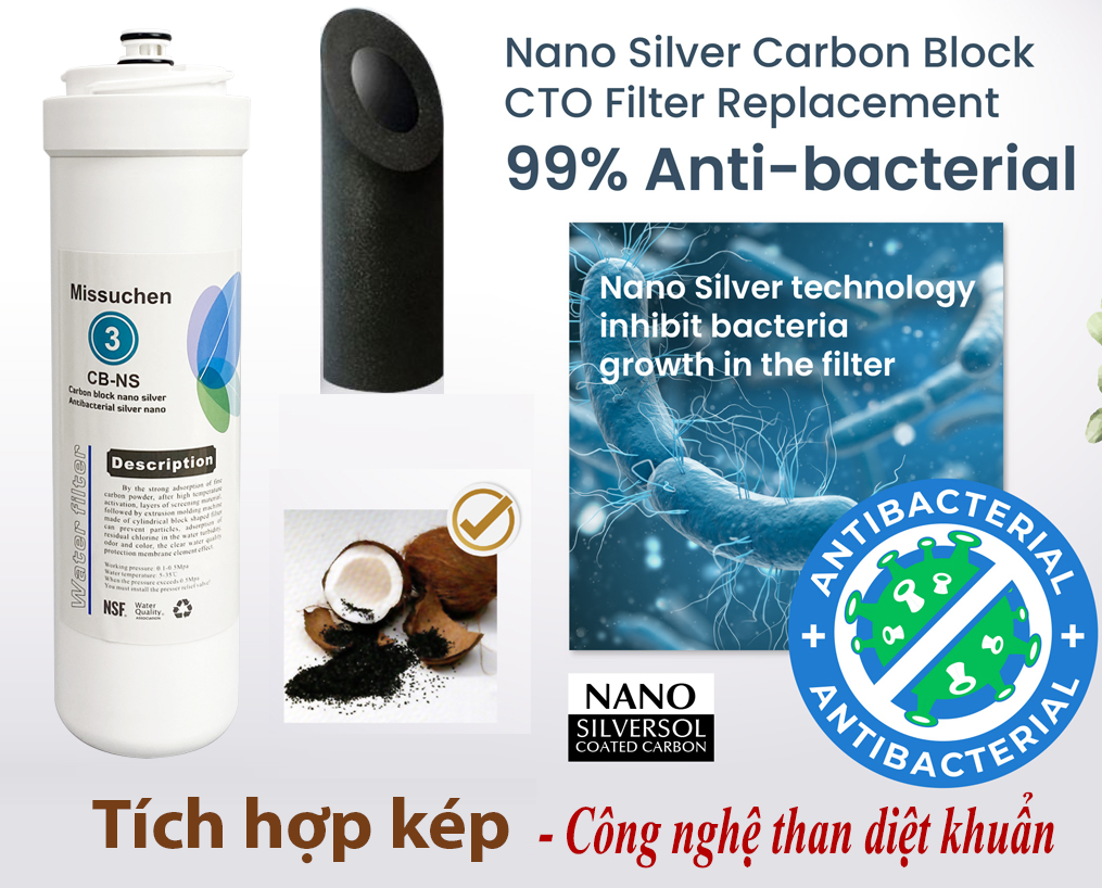 độc quyền bằng sáng chế công nghệ than diệt khuẩn