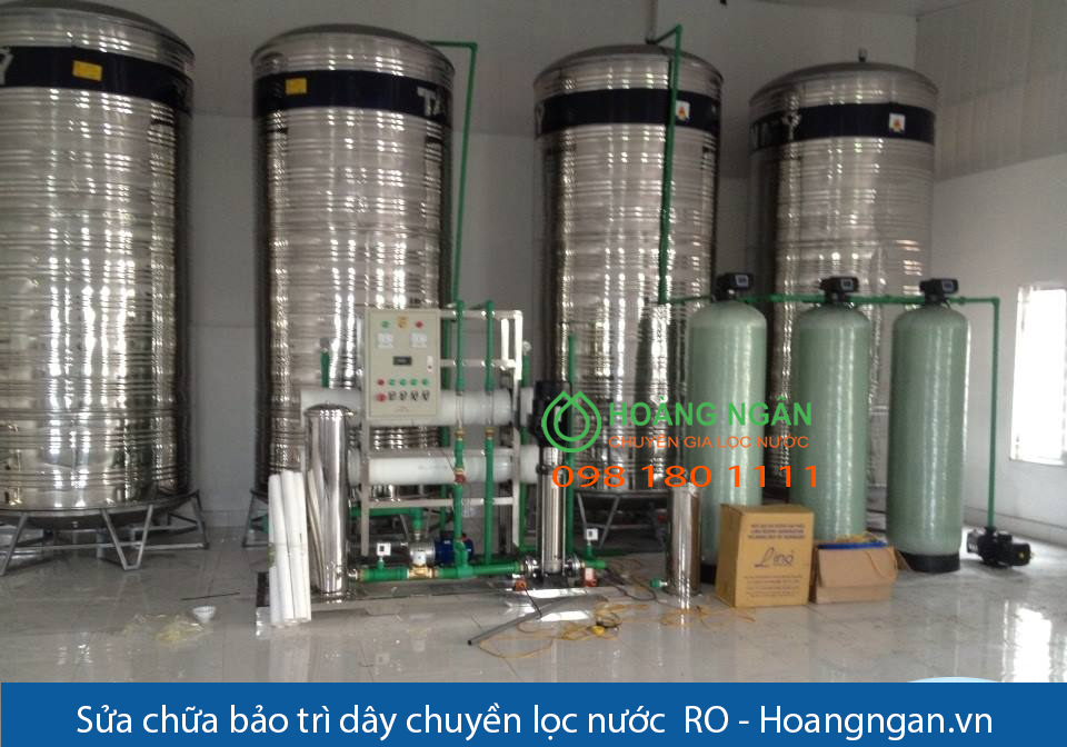 Dự án lọc tổng và heatpump Hoàng Ngân